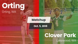 Matchup: Orting  vs. Clover Park  2018