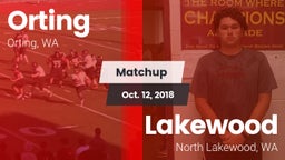 Matchup: Orting  vs. Lakewood  2018
