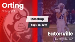 Matchup: Orting  vs. Eatonville  2019