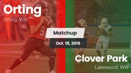 Matchup: Orting  vs. Clover Park  2019