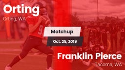 Matchup: Orting  vs. Franklin Pierce  2019