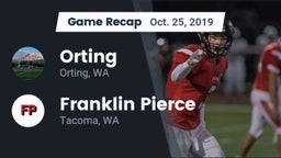 Recap: Orting  vs. Franklin Pierce  2019