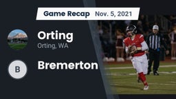 Recap: Orting  vs. Bremerton 2021