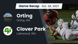 Recap: Orting  vs. Clover Park  2021