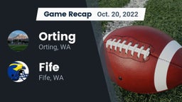 Recap: Orting  vs. Fife  2022