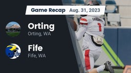 Recap: Orting  vs. Fife  2023