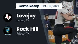 Recap: Lovejoy  vs. Rock Hill  2020