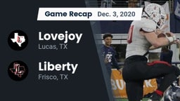 Recap: Lovejoy  vs. Liberty  2020