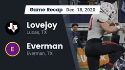 Recap: Lovejoy  vs. Everman  2020