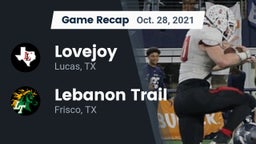 Recap: Lovejoy  vs. Lebanon Trail  2021