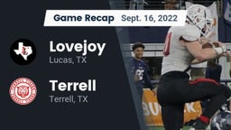 Recap: Lovejoy  vs. Terrell  2022