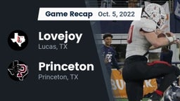 Recap: Lovejoy  vs. Princeton  2022