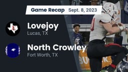Recap: Lovejoy  vs. North Crowley  2023