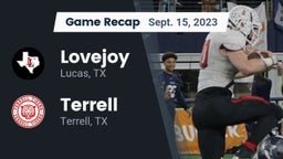 Recap: Lovejoy  vs. Terrell  2023