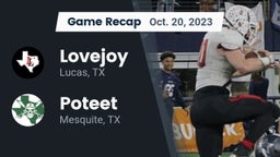 Recap: Lovejoy  vs. Poteet  2023