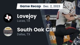Recap: Lovejoy  vs. South Oak Cliff  2023