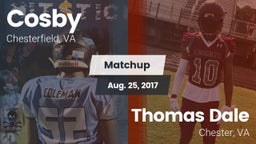 Matchup: Cosby  vs. Thomas Dale  2017