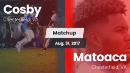 Matchup: Cosby  vs. Matoaca  2017