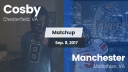 Matchup: Cosby  vs. Manchester  2017