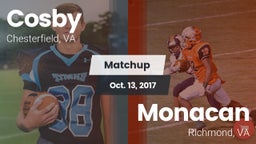 Matchup: Cosby  vs. Monacan  2017