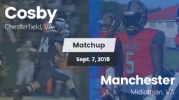 Matchup: Cosby  vs. Manchester  2018