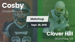 Matchup: Cosby  vs. Clover Hill  2018