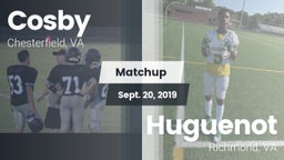 Matchup: Cosby  vs. Huguenot  2019