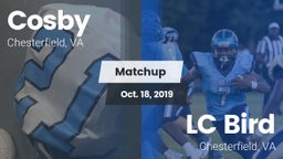 Matchup: Cosby  vs. LC Bird  2019
