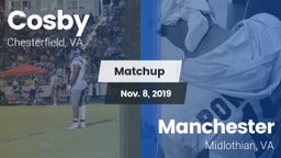 Matchup: Cosby  vs. Manchester  2019