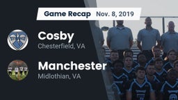 Recap: Cosby  vs. Manchester  2019