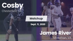 Matchup: Cosby  vs. James River  2020
