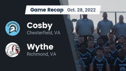Recap: Cosby  vs. Wythe  2022