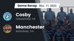 Recap: Cosby  vs. Manchester  2022