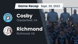 Recap: Cosby  vs. Richmond  2023