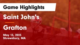 Saint John's  vs Grafton Game Highlights - May 13, 2023