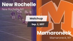 Matchup: New Rochelle High vs. Mamaroneck  2017