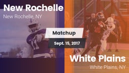 Matchup: New Rochelle High vs. White Plains  2017