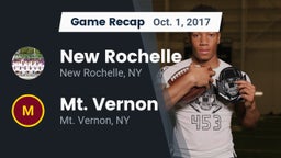 Recap: New Rochelle  vs. Mt. Vernon  2017