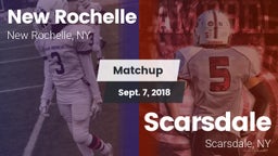 Matchup: New Rochelle High vs. Scarsdale  2018