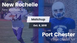 Matchup: New Rochelle High vs. Port Chester  2018