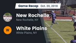 Recap: New Rochelle  vs. White Plains  2018