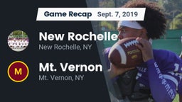 Recap: New Rochelle  vs. Mt. Vernon  2019