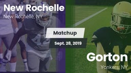 Matchup: New Rochelle High vs. Gorton  2019