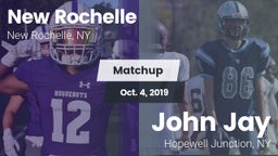 Matchup: New Rochelle High vs. John Jay  2019