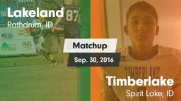 Matchup: Lakeland  vs. Timberlake  2016