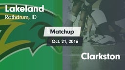 Matchup: Lakeland  vs. Clarkston 2016