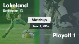 Matchup: Lakeland  vs. Playoff 1 2016