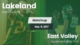 Matchup: Lakeland  vs. East Valley  2017