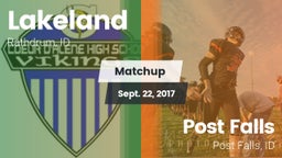 Matchup: Lakeland  vs. Post Falls  2017