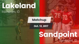 Matchup: Lakeland  vs. Sandpoint  2017